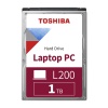 1TB TOSHIBA 2.5 L200 5400RPM 128MB HDWL110UZSVA