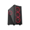 Frisby FC-9320G Gaming Kasa (Dual-Ring RGB Fan + 600W 80+ Bronze)1 x USB 3.0, 2 x USB 2.0