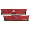 Team T-Force Vulcan Z Red 32GB 2x16GB 3200MHz CL16 DDR4 Gaming Ram (TLZRD432G3200HC16FDC01)