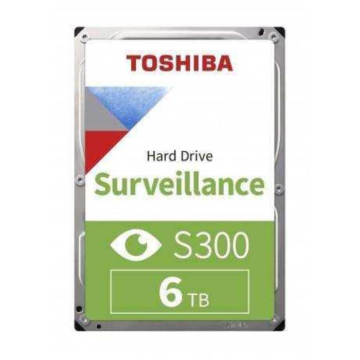 6TB TOSHIBA 5400RPM S300 PRO SATA3 256MB 7/24 HDWT860UZSVA 3 YIL GARANTİ