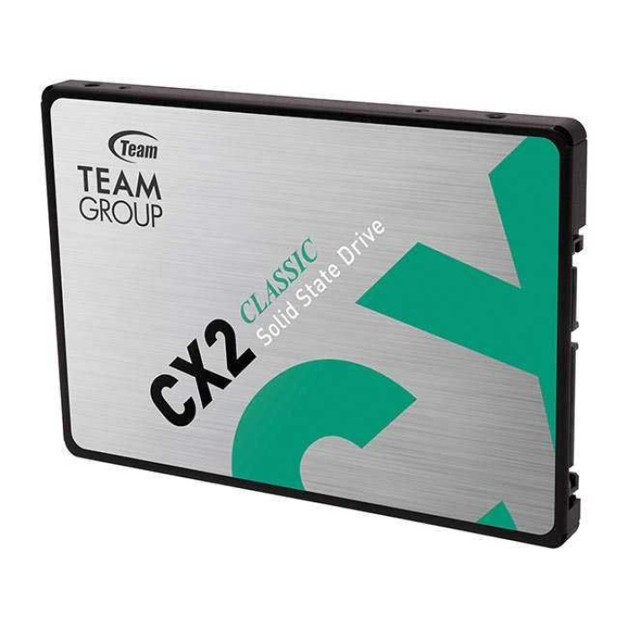 Team CX2 512GB 530/470MB/s 2.5 SATA3 SSD Disk (T253X6512G0C101)