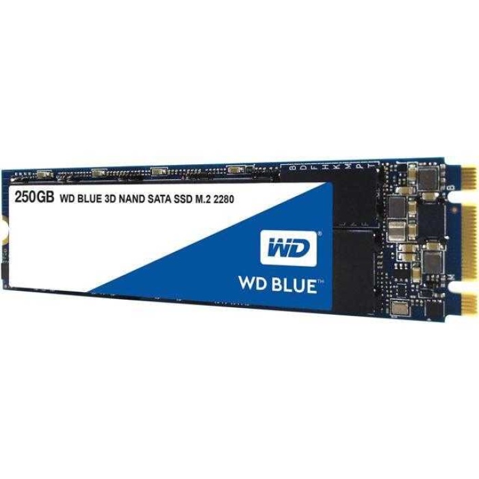 Wd 250Gb Blue M.2 Sata 550 Mbps - 525 Mbps WDS250G2B0B Harddisk