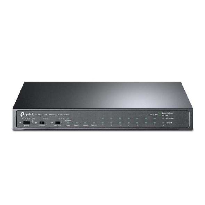 Tp-Link TL-SL1311MP 8 Port 10-100 Mbps 2 Port 10-100-1000 Mbps Switch 1 Port SFP