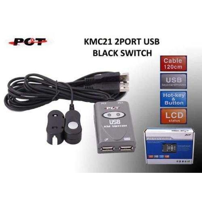 Pct KMC21 2Port Usb Switch