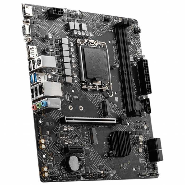 MSI PRO H610M-G DDR4 3200MHZ mATX 1700p