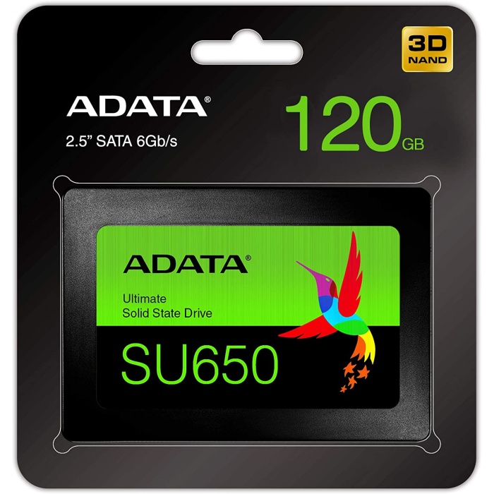 Adata 120GB 2.5 SU650 520-320MB-s ASU650SS-120GT-R Ssd Harddisk