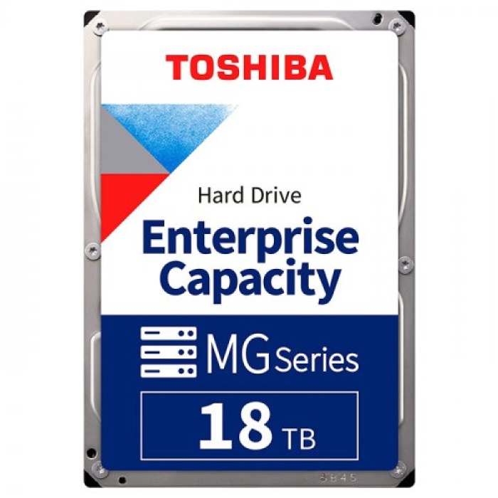 Toshiba 18TB 3.5 MG09ACA18TE SATA 3.0 7200 RPM 7-24 Güvenlik-ENT Harddisk