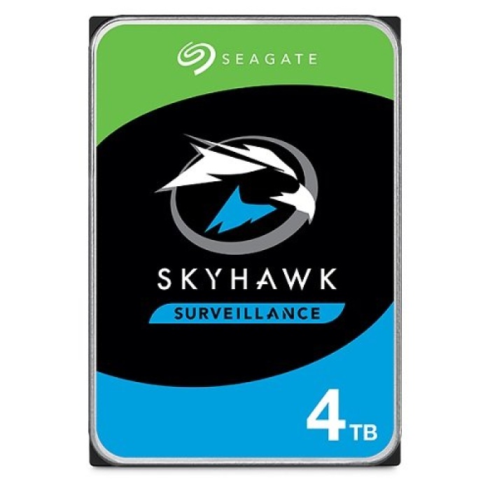 Seagate 4TB Skyhawk RV ST4000VX016 3.5 5900Rpm 256MB 7x24 Güvenlik Hdd (Resmi Distribitör Ürünü)