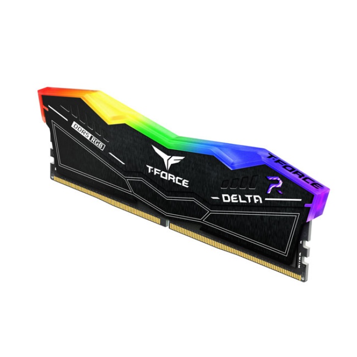 Team T-Force DELTA RGB Black 32GB(2x16GB) 5600Mhz DDR5 CL32 Gaming Ram (FF3D532G5600HC32DC01)