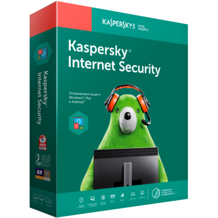 Kaspersky INTERNET SECURITY 4 Kullanıcı, 1 YIL, Kutulu Ürün