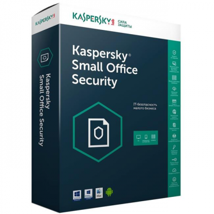 Kaspersky SMALL OFFICE Security 2 Server +20 User,  1 YIL, Kutulu Ürün