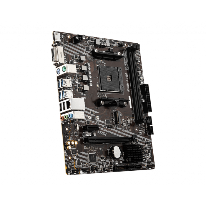 MSI A520M-A PRO DDR4 4600/1866Mhz M.2 mATX AM4