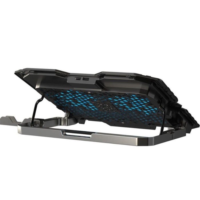 GameBooster GB-NS50 Breeze 17 Fan Kontrollü, 2xUSB2.0 Portlu, Notebook Soğutucu