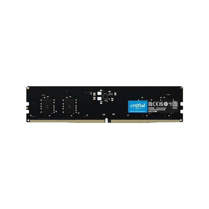 Crucial 16GB DDR5-4800 CL40 CT16G48C40U5 16GB DDR5-4800 CL40 Udımm Pc Ram Bellek
