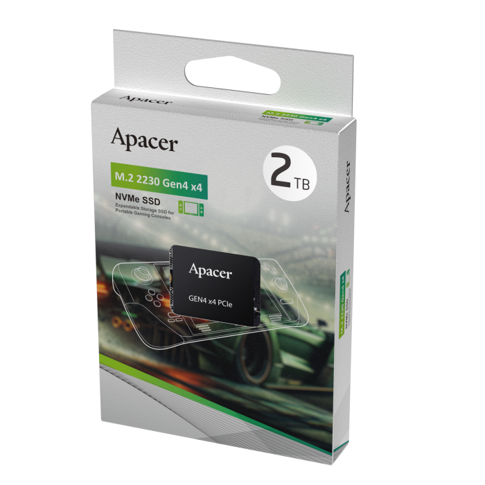 APACER 2TB 5500/5200MB/s  M.2 PCIe 2230 SSD (AP3BE4430RI-0001)