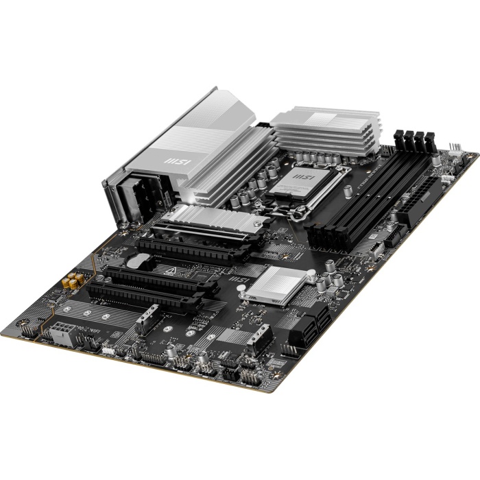 MSI PRO Z890-S WIFI PZ DDR5 8800MHZ(OC) USB 20Gbps 3xM.2 1xTB4 HDMI DISPLAY 2.5G LAN WIFI7 ATX 1851P