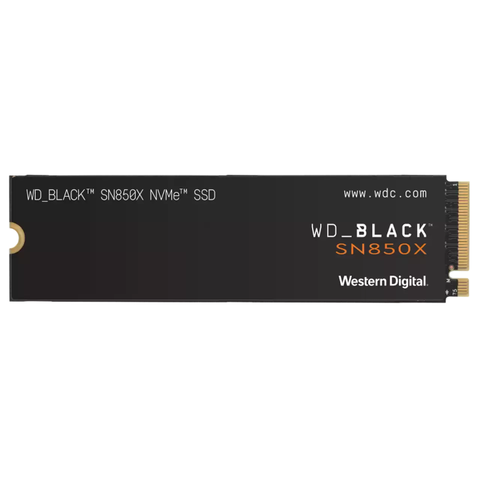 1TB WD BLACK SN850X M.2 NVMe 7300/6300MB/s WDS100T2X0E SSD