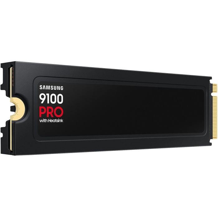 Samsung 1TB 9100 PRO with Heatsink MZ-VAP1T0CW Okuma 14700MB Yazma 13300MB PCIe 5.0 NVMe M.2 SSD