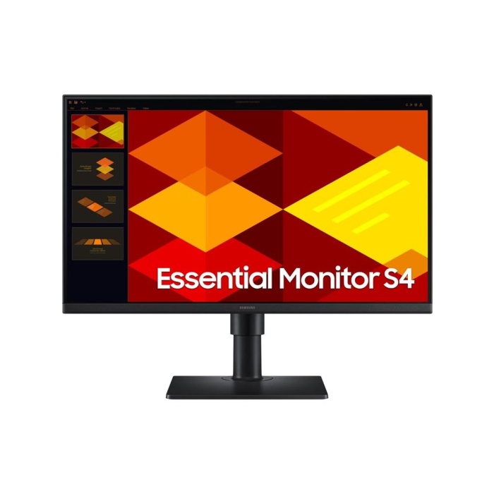 Samsung 24” Essential S4 LS24D400GAUXUF 5ms 100hz Vesa 2xHDMI DisplayPort Pivot Monitör