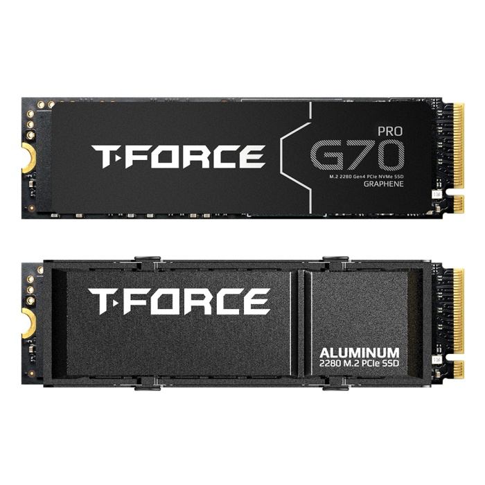 TEAM T-FORCE G70 PRO 4TB 7400/6600MB/s NVMe PCIe M.2 (TM8FFH004T0C129)
