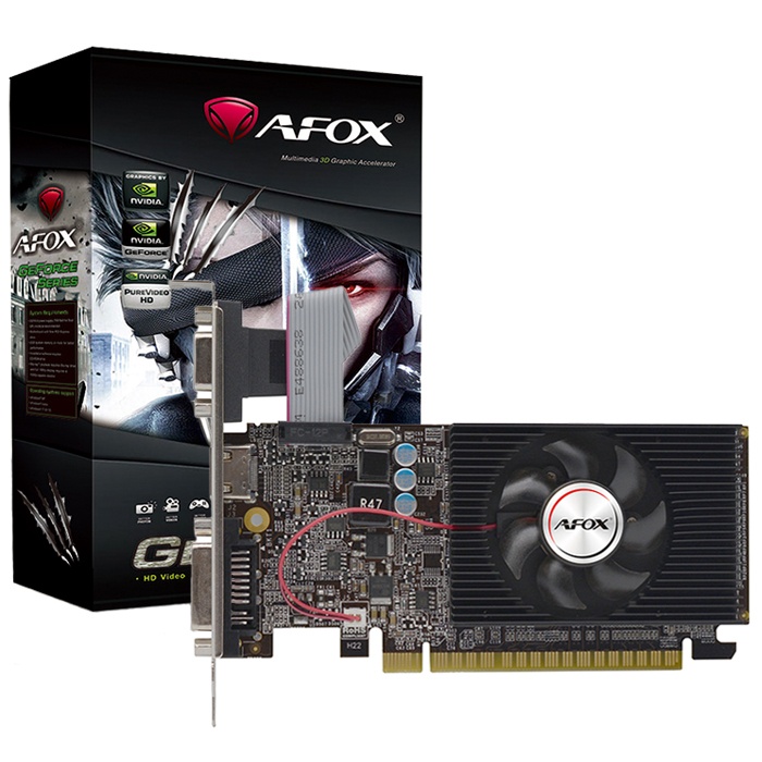 AFOX GEFORCE GT610 2GB DDR3 64 Bit (AF610-2048D3L5)
