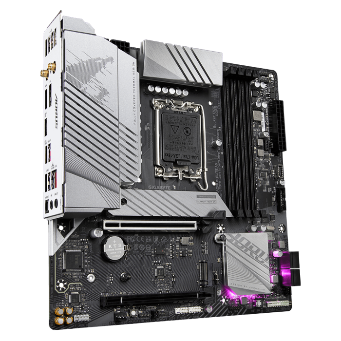 GIGABYTE B760M AORUS ELITE AX 5333MHz(OC) DDR5 M.2 mATX 1700p