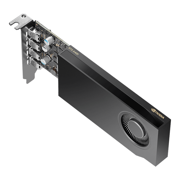 PNY QUADRO A400 4GB GDDR6 64Bit (VCNRTXA400-SB)