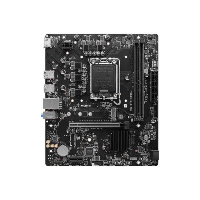 MSI PRO H610M-S DDR4 3200MHZ mATX 1700p