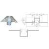 15MM TRIMLESS ALÜMINYUM PROFİL