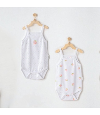 KARPUZ&ÇİLEK 2 Lİ BEBEK BODY