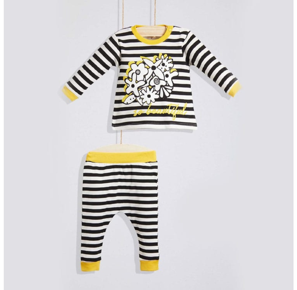 WOGİ KIZ BEBEK PİJAMA TAKIMI