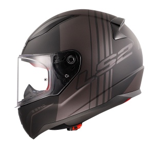 LS2 RAPID MULTIPLY MAT SİYAH-GRİ KASK XXL