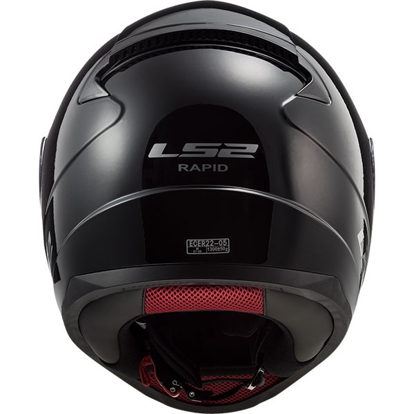 LS2 RAPID SİYAH KASK XS