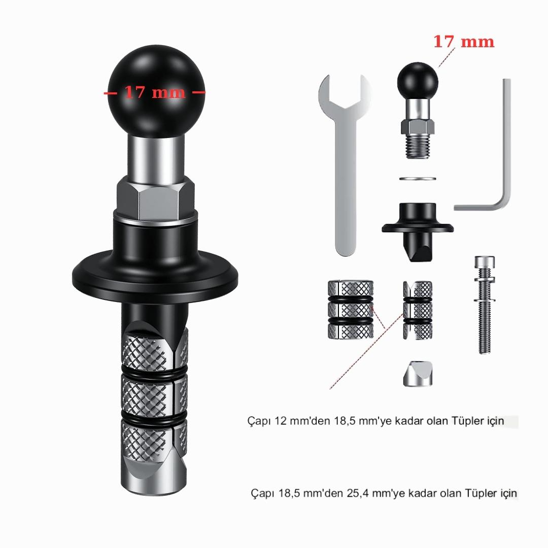 Nukrotech 17mm Toplu Çatal Bağlantı Adaptörü
