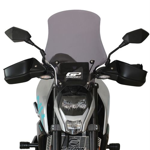 GP Kompozit CF Moto 250 NK 2018-2024  Uyumlu Ön Cam Füme 49 cm