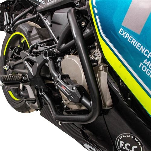 GP Kompozit CF Moto 250 SR 2020-2025 Uyumlu Motor Koruma Demiri Siyah