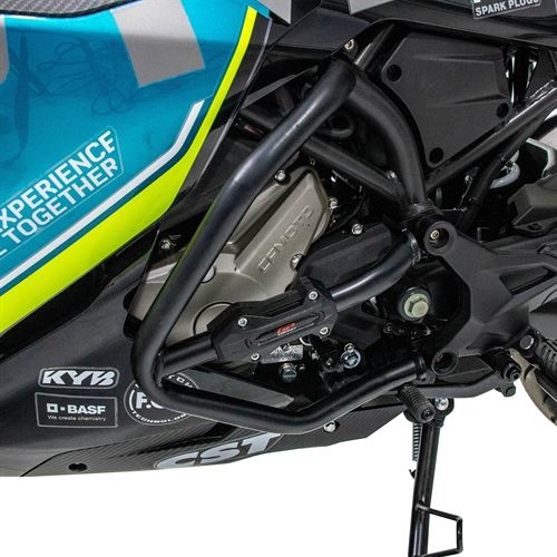 GP Kompozit CF Moto 250 SR 2020-2025 Uyumlu Motor Koruma Demiri Siyah