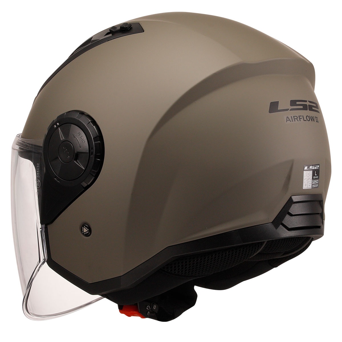 LS2 AIRFLOW 2 MAT KUM KASK L