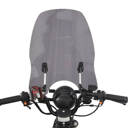 GP Kompozit Scooter Universal Ayarlanabilir Ön Cam 40 cm Füme