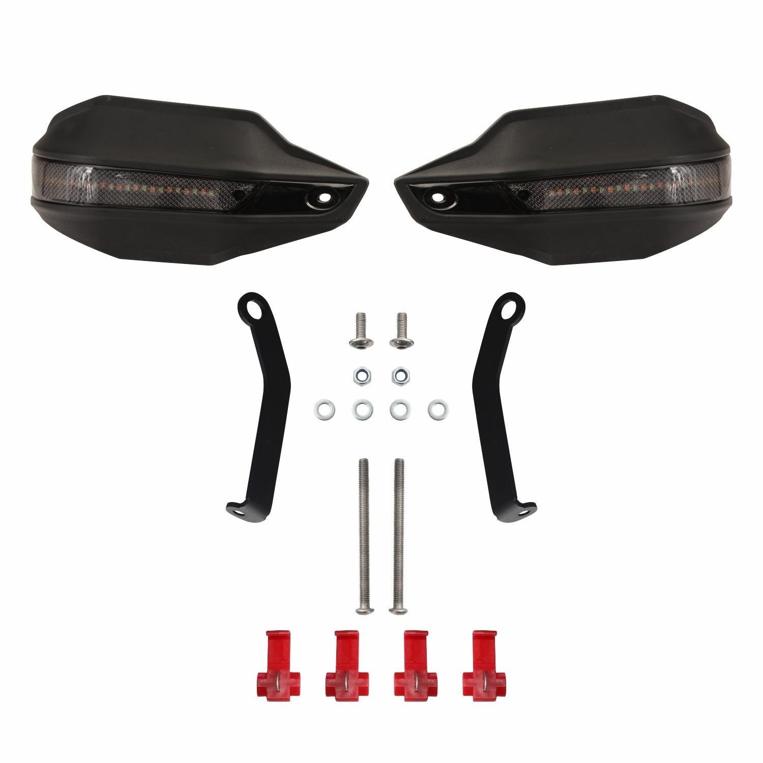 GP Kompozit CF Moto 250 NK 2023-2024 Led Sinyalli Elcik Koruma Siyah