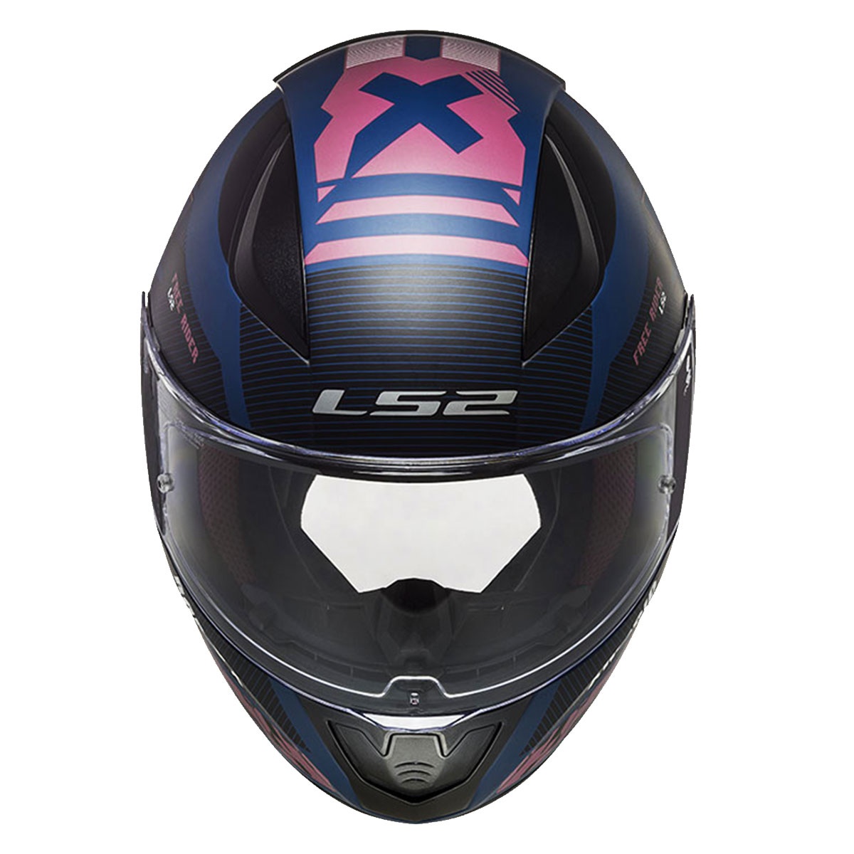 LS2 RAPID 2 XTREET MAT MAVİ-MOR KASK M