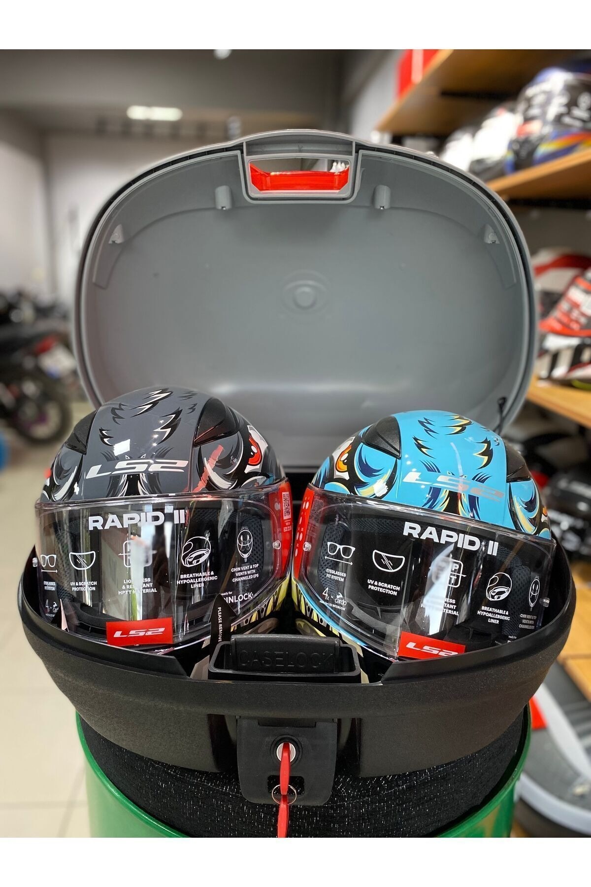 Arwic CV 46 Litre  Motosiklet Çantası Gri