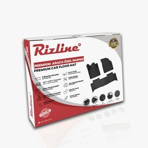 Rizline PREMIUM Togg T10X 2023 Sonrası 3D Havuzlu Paspas