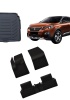 Peugeot 3008  2016+  4.5D Havuzlu Paspas ve Rizline 3D Bagaj Havuzu Alt Konum Siyah
