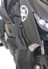 GP Kompozit Yamaha XMAX 250-400 2018-2022 Uyumlu Bacak Koruma Siyah