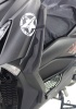 GP Kompozit Yamaha XMAX 250-400 2018-2022 Uyumlu Bacak Koruma Siyah