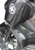 GP Kompozit Yamaha XMAX 250-400 2018-2022 Uyumlu Bacak Koruma Siyah