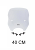 GP Kompozit Scooter Universal Ayarlanabilir Ön Cam 40cm Şeffaf