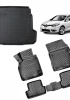 Rizline Renault Fluence 3D Havuzlu Paspas ve Bagaj Havuzu Set Siyah