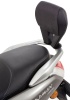 GP Kompozit Yamaha NMAX 125 / 155 2015-2024 Uyumlu Spor Sissy Bar Siyah